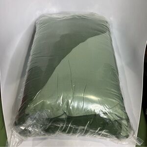 HIG down alternative‎ comforter & shams duvet insert green new in package queen